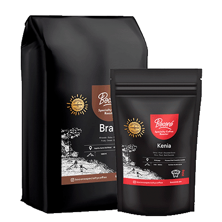 Bolsas de café Boconó de Brasil y Kenia
